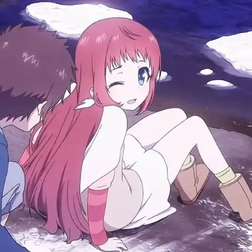 动漫头像对你的喜欢就如同这日子只增不减情侣头像