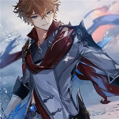 插画风格高清唯美原神头像,原神精美头像