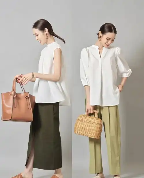 40岁的女人要穿的朴素,学会合理使用白色,花样百变还好看