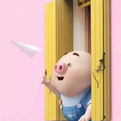 猪的可爱图片呆萌