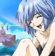 求这张凌波丽头像的彩色版,高分