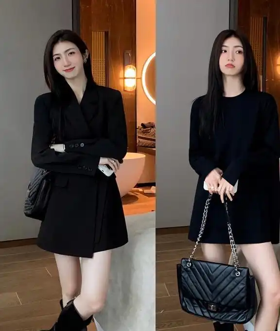 黑色系高级情侣头像图片