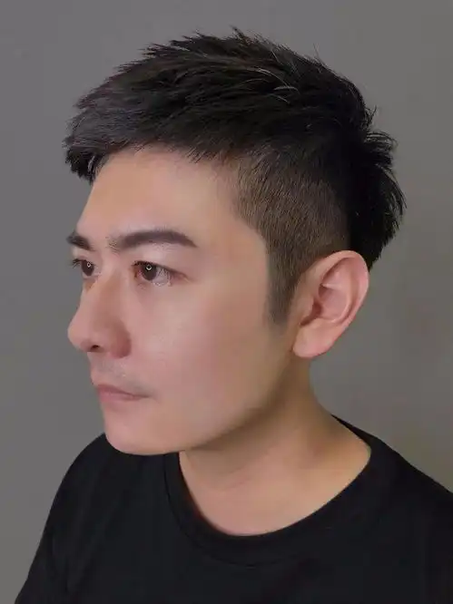12款男士纹理剪裁模板,男生韩系纹理烫上抓纹理头....款款帅度大爆发
