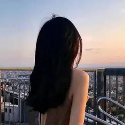 女生头像背影侧脸