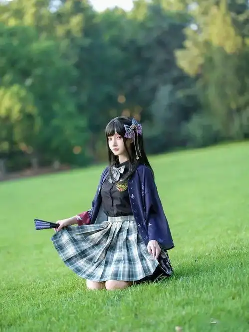女生可爱系列头像羽织
