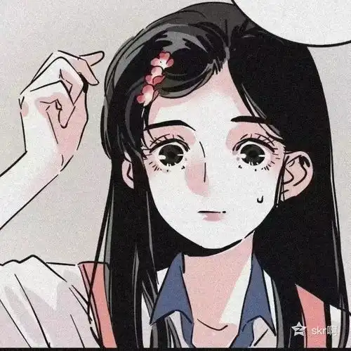 动漫女生头像时间皆苦