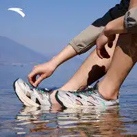 安踏运动凉鞋anta安踏探野凉鞋丨男女夏季沙滩鞋透气软底可外穿洞洞鞋缓震运动凉拖多少钱