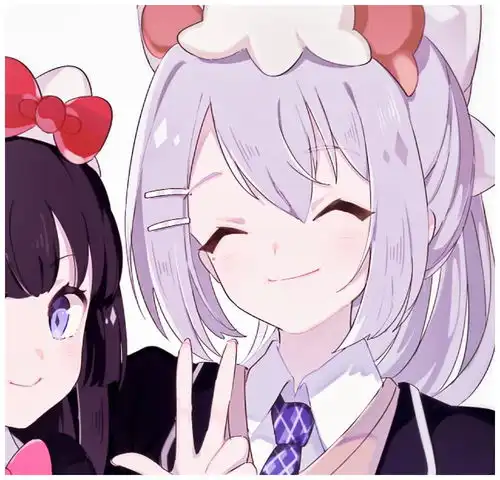 仙系闺蜜头像动漫原来你