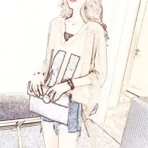 ps手绘人物漫画教程