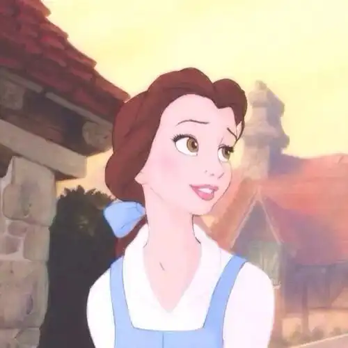 情侣头像绿色系卡通迪士