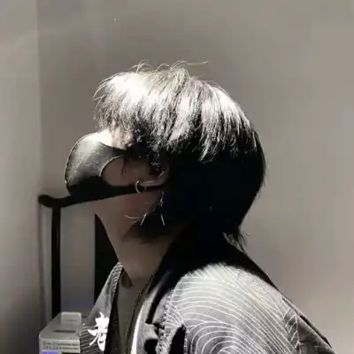 帅哥头像清冷感黑色系qq头像