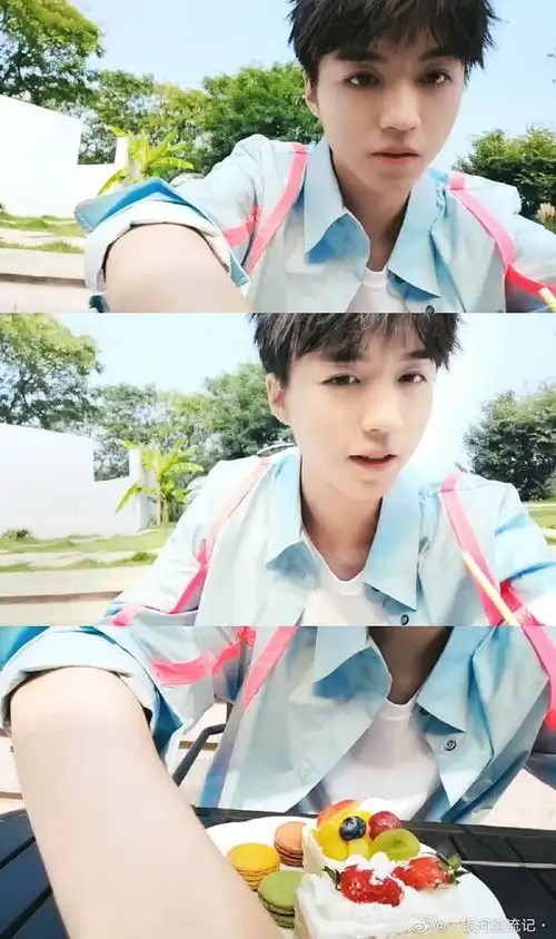 200223分享王俊凯春天系列照片这是个治愈而又温暖的男孩子