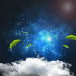 蓝色星空家纺床垫psd分层主图背景素材背景图片免费下载主图直通车psd千库网图片编号5008625