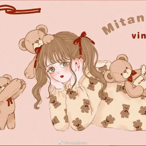 甜度爆表少女心手绘女头