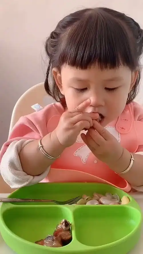 干饭,淑女是不可能的萌娃美食