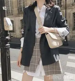 2019春天什么用西装和裙子帮你穿成最美混搭风