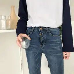 韩风牛仔裤
