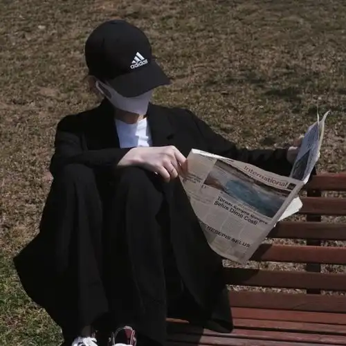 韩系ins风头像不露脸男