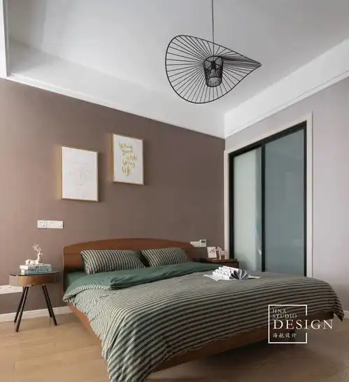 现代北欧,125平米三居室,设计师搞出两个小套房来