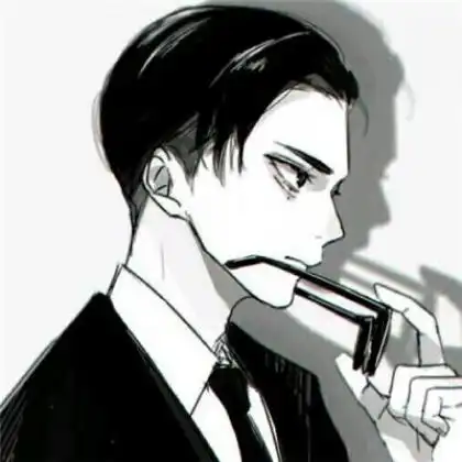 帅气男生动漫头像邪笑闫
