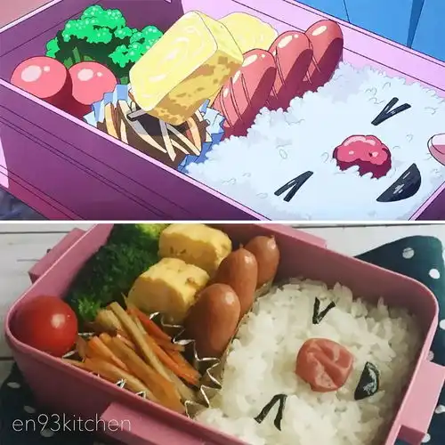 把动漫里的美食全都做出来,这么心灵手巧的小姐姐上哪找