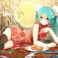 民国旗袍美女卡通头像微信头像图片大全