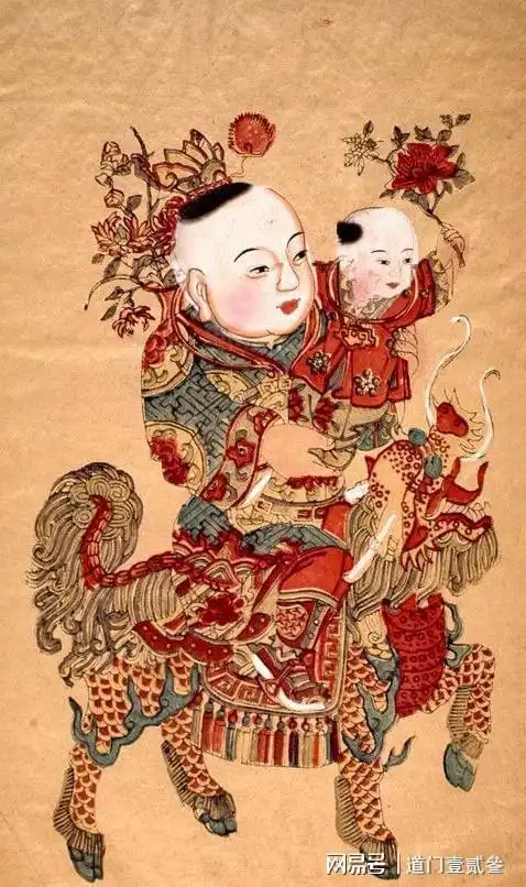 渐渐被遗忘的那些道教神祇年画