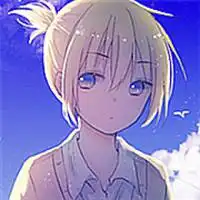 女生蓝色系头像小清新2019微信头像图片大全