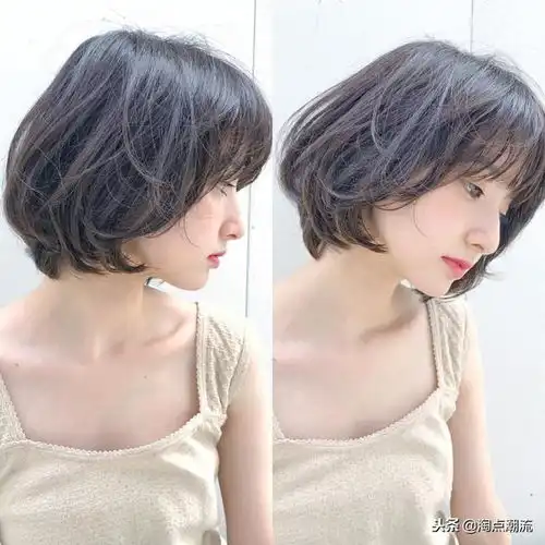 流行短发清新自然,既有少女感又不失庄重