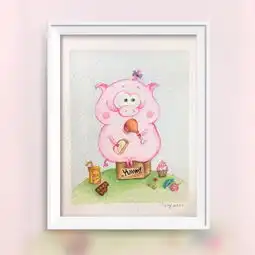 我想拿起画笔治愈你