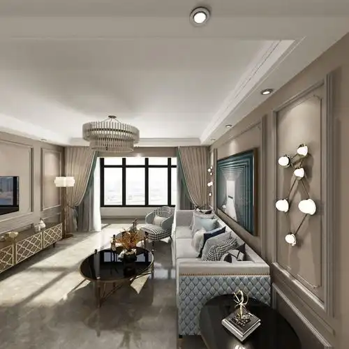 米灰色系的简约美式,这朦胧感专治性格急躁的人