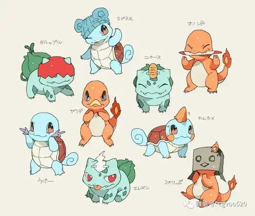 插画师超萌系精灵概设作品,来自画师