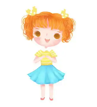 卡通娃娃头像女生