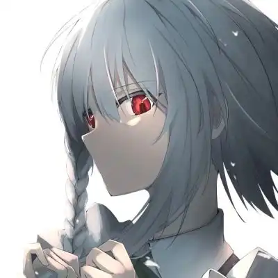 干净白底动漫头像图片