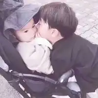 萌娃情侣头像可爱的萌娃情侣头像