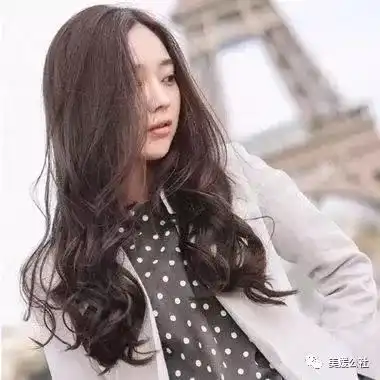 长发的最爱15款婉约文静中长发韩式发型