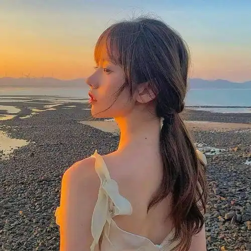 头像女甜美ins风韩系挑