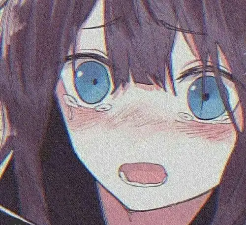 可爱丧系动漫头像伤感