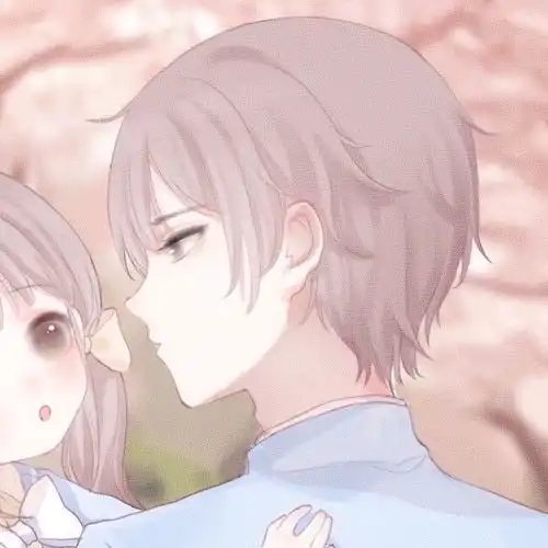 情侣头像你怀里的小熊归我了