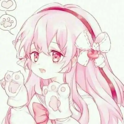 仙女味十足的动漫头像女生头像粉色系仙女味萝莉