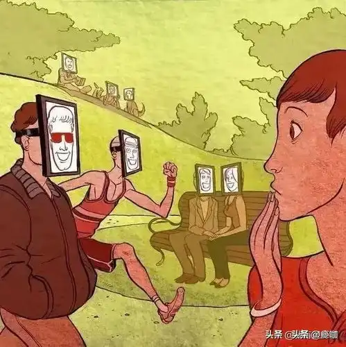 讽刺人性的头像