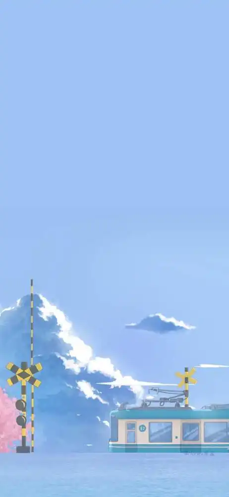 好美的动漫场景插画壁纸,太治愈了