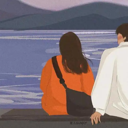 情侣头像我也想过做温柔的人