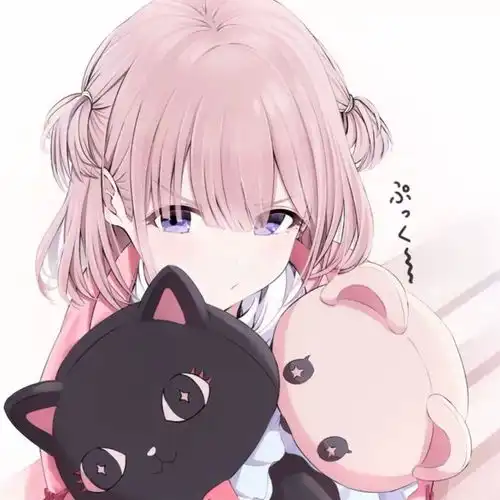 动漫女生头像我没兴趣参加大家的快餐式爱情