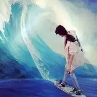 真人女生头像清新背影微信头像图片大全