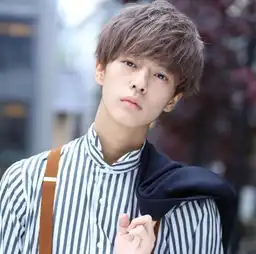 男生帅气烫发发型