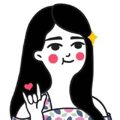 简笔画小人情侣头像一对,有你有我才有爱