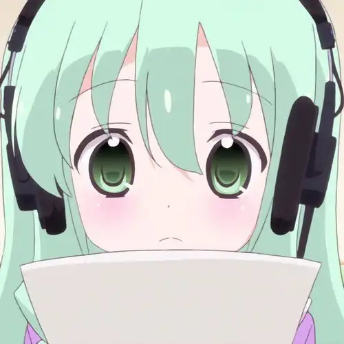 绿色动漫女头
