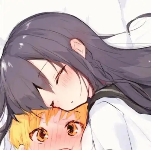 神明也动情的动漫情侣头像