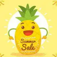 菠萝卡通可爱头像卡通小菠萝头像